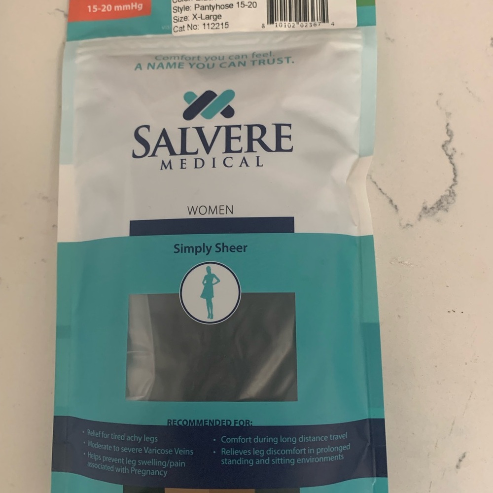 Salvere Medical Simply Sheer Compression Pantyhose